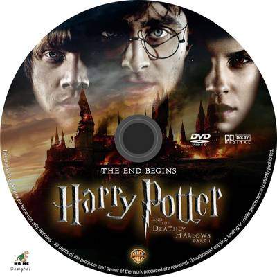 harry potter and the deathly hallows film cover. harry potter and the deathly